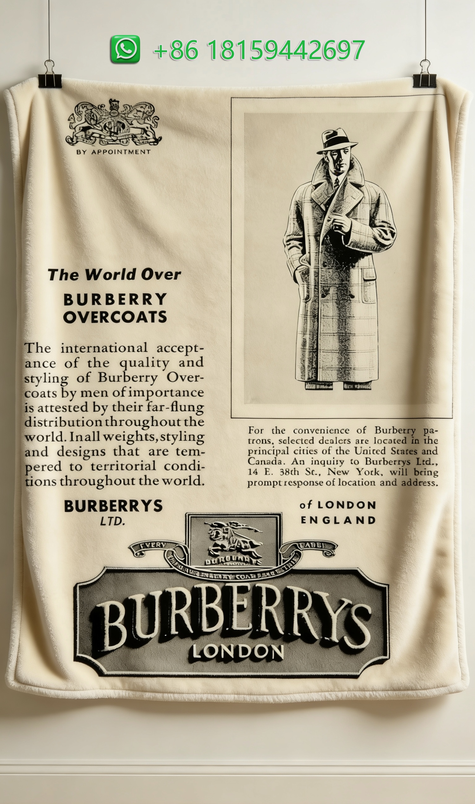 Burberry Throw Blankets